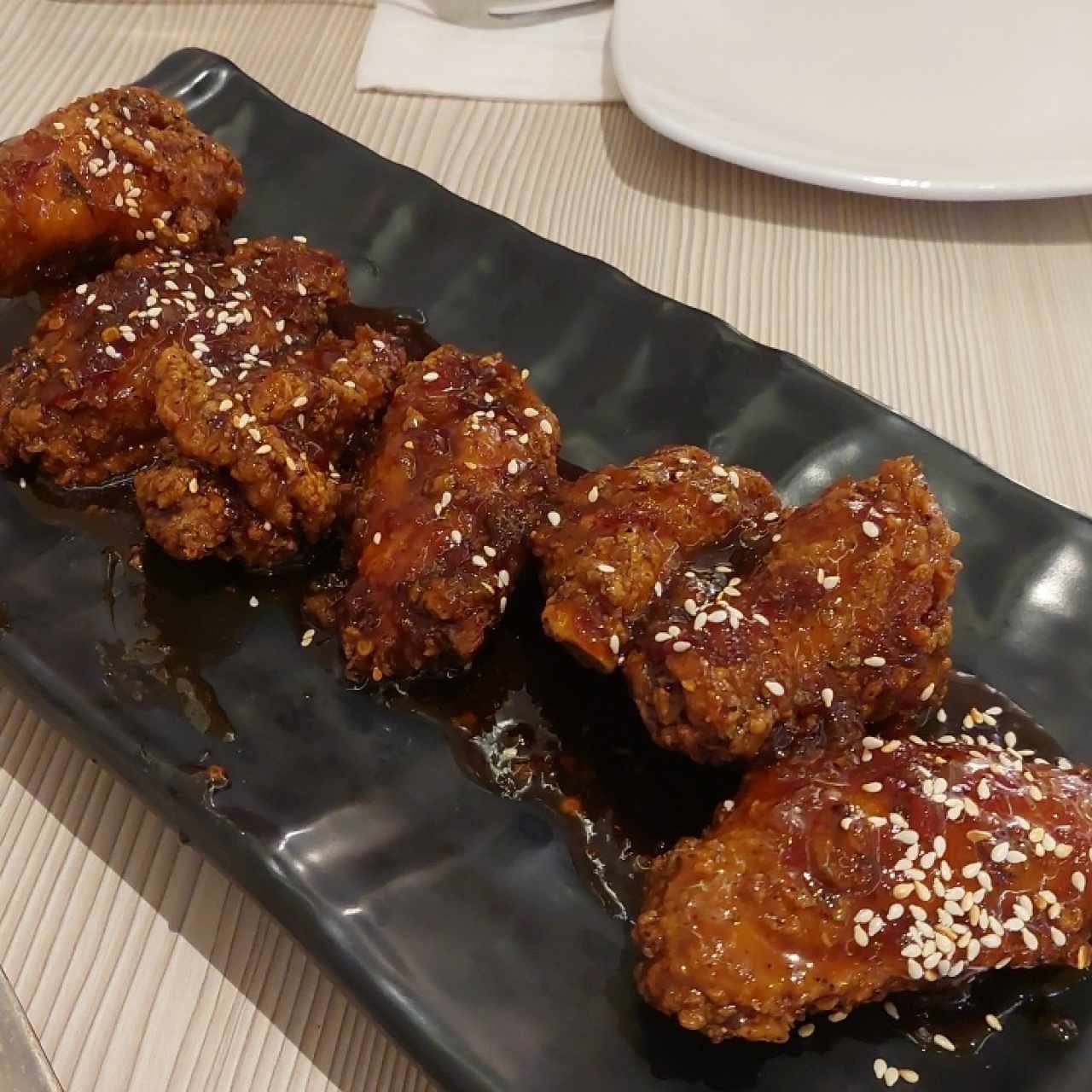 Sesame spice wings