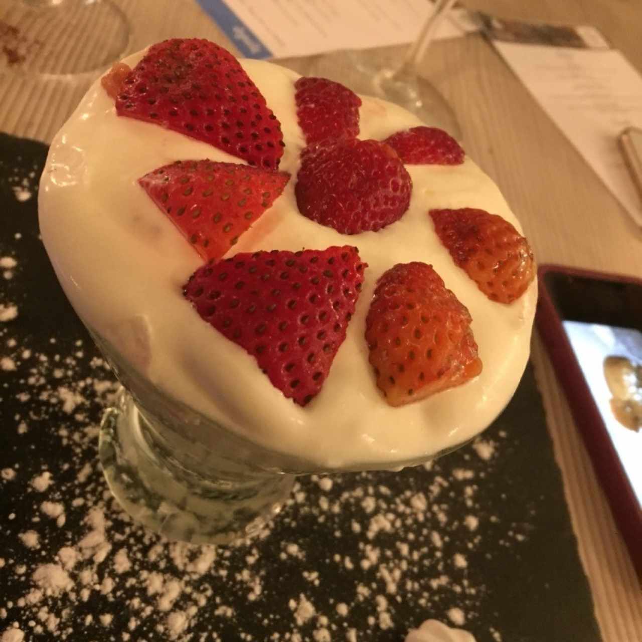 Postres - Merengón de fresas