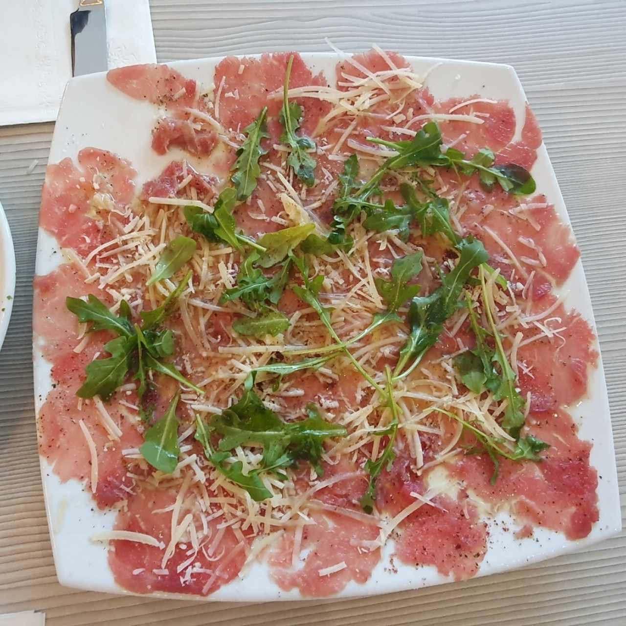 Carpaccios - Carpaccio de Res