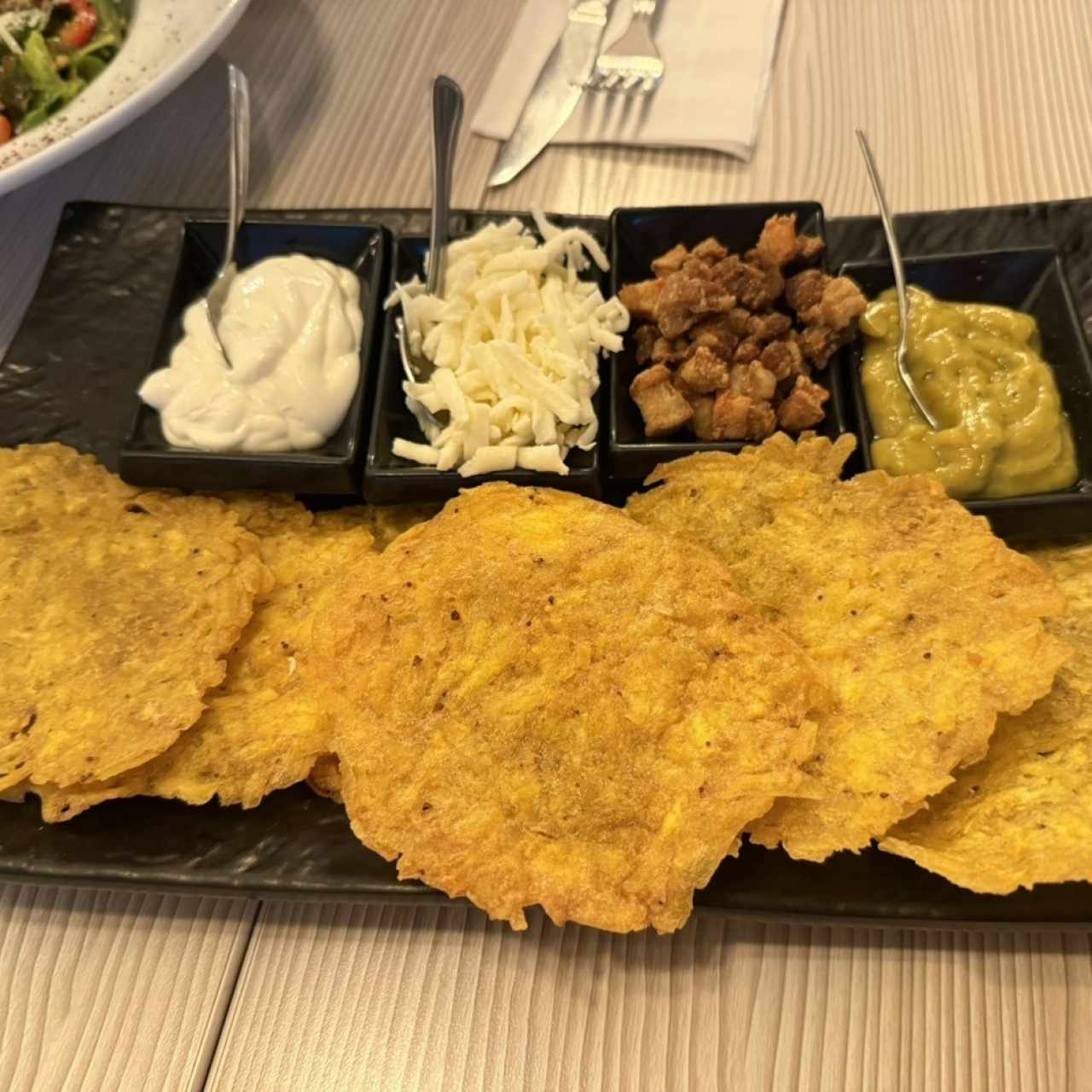 Guarniciones - Arañitas de plátano