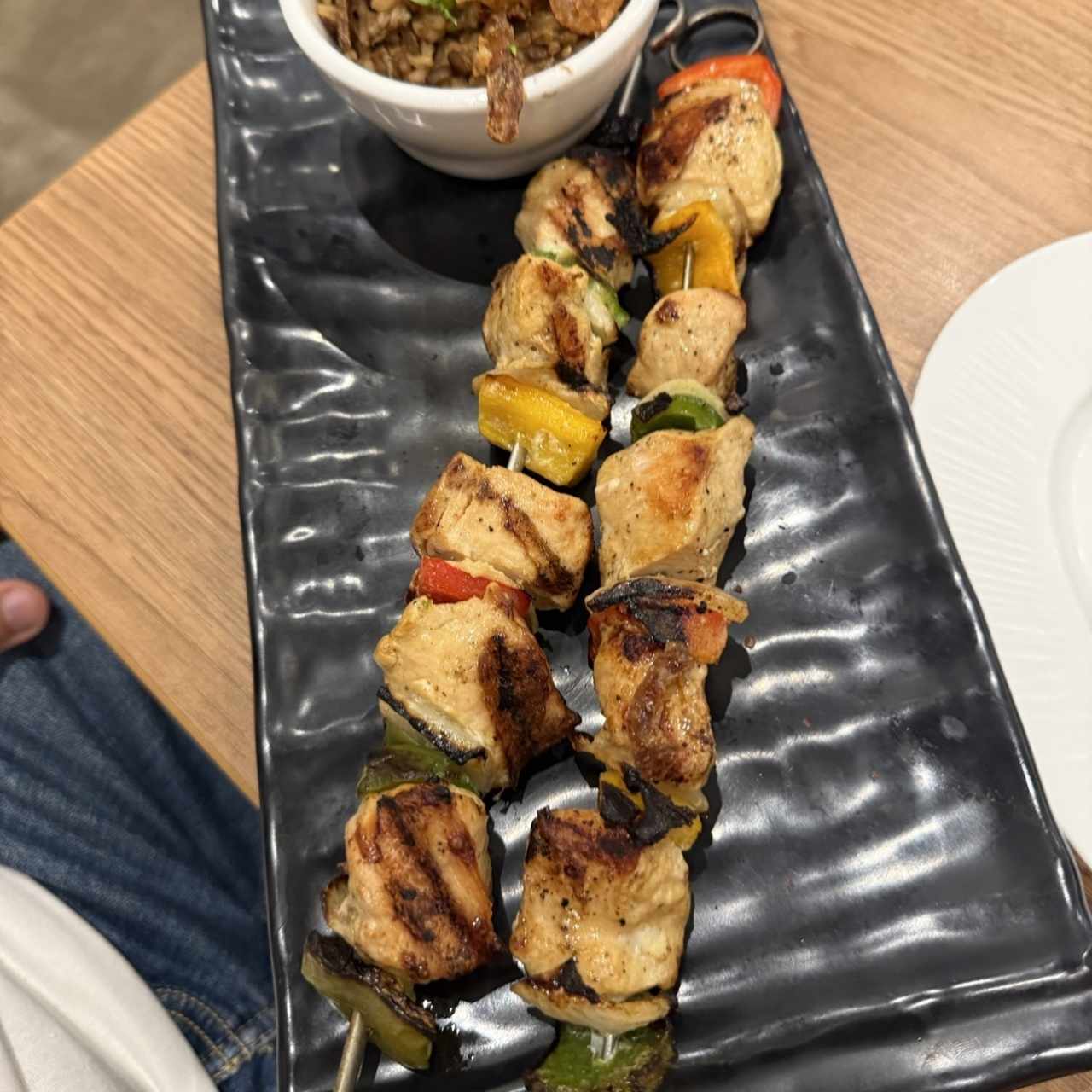 Brochetas de Pollo