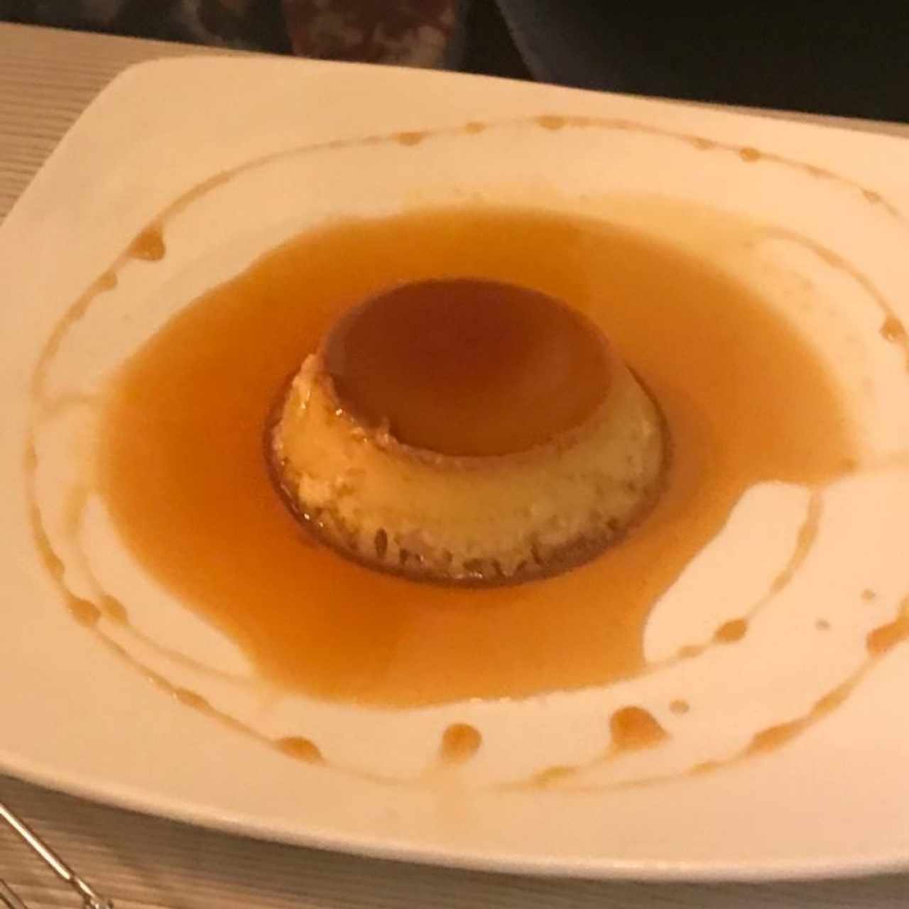 Flan de la casa