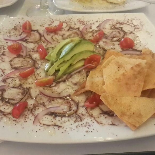 Carpaccio de Pulpo