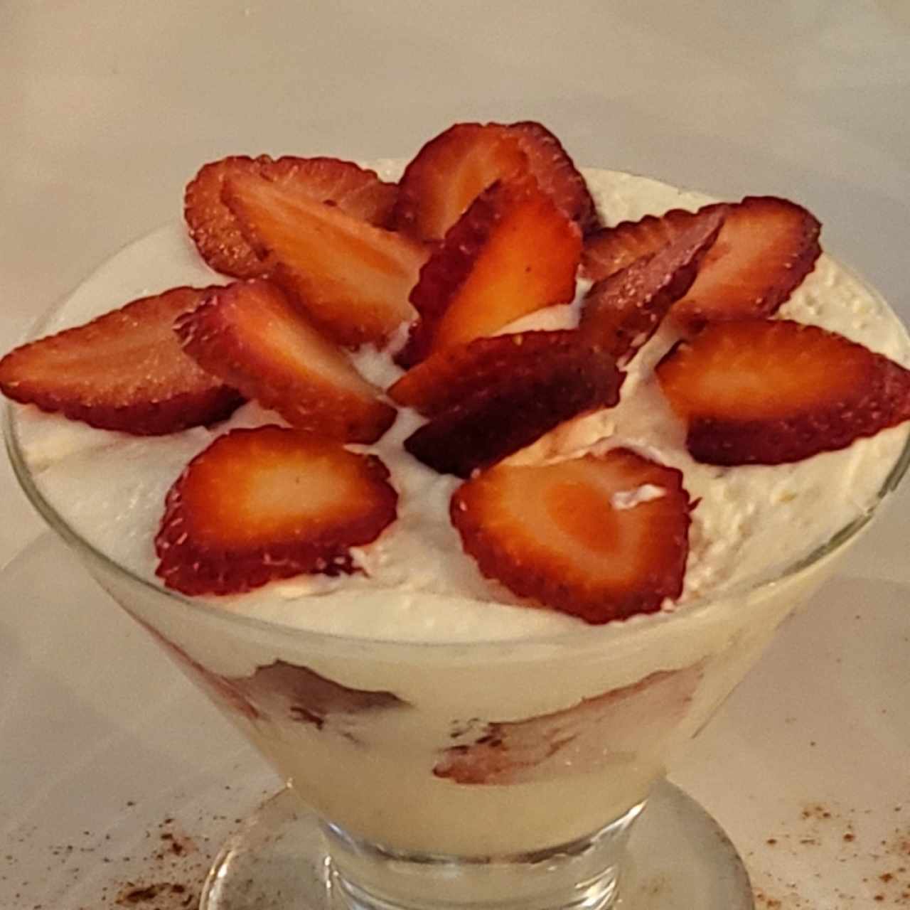 Postres - Merengón de fresas