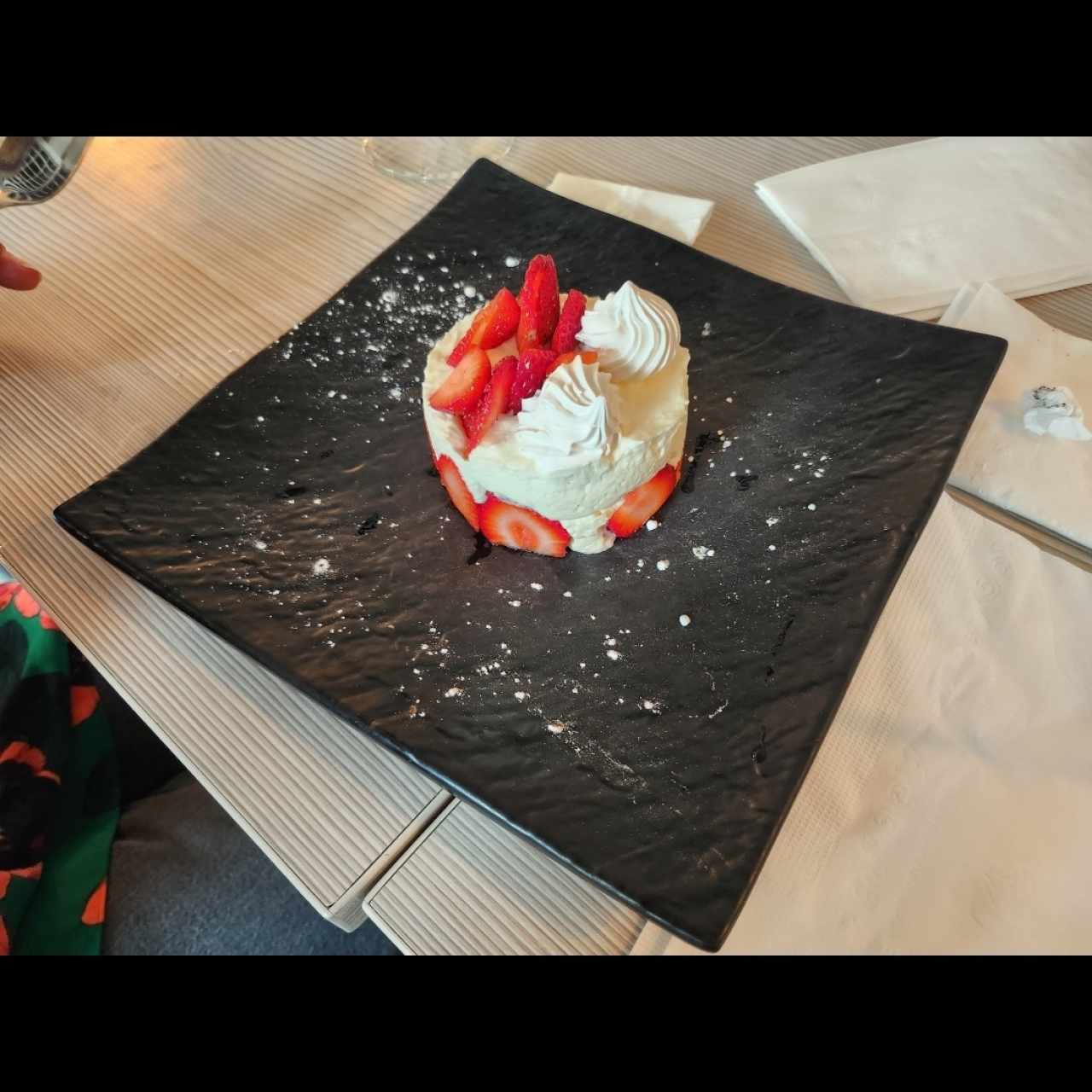 Postres - Merengón de fresas