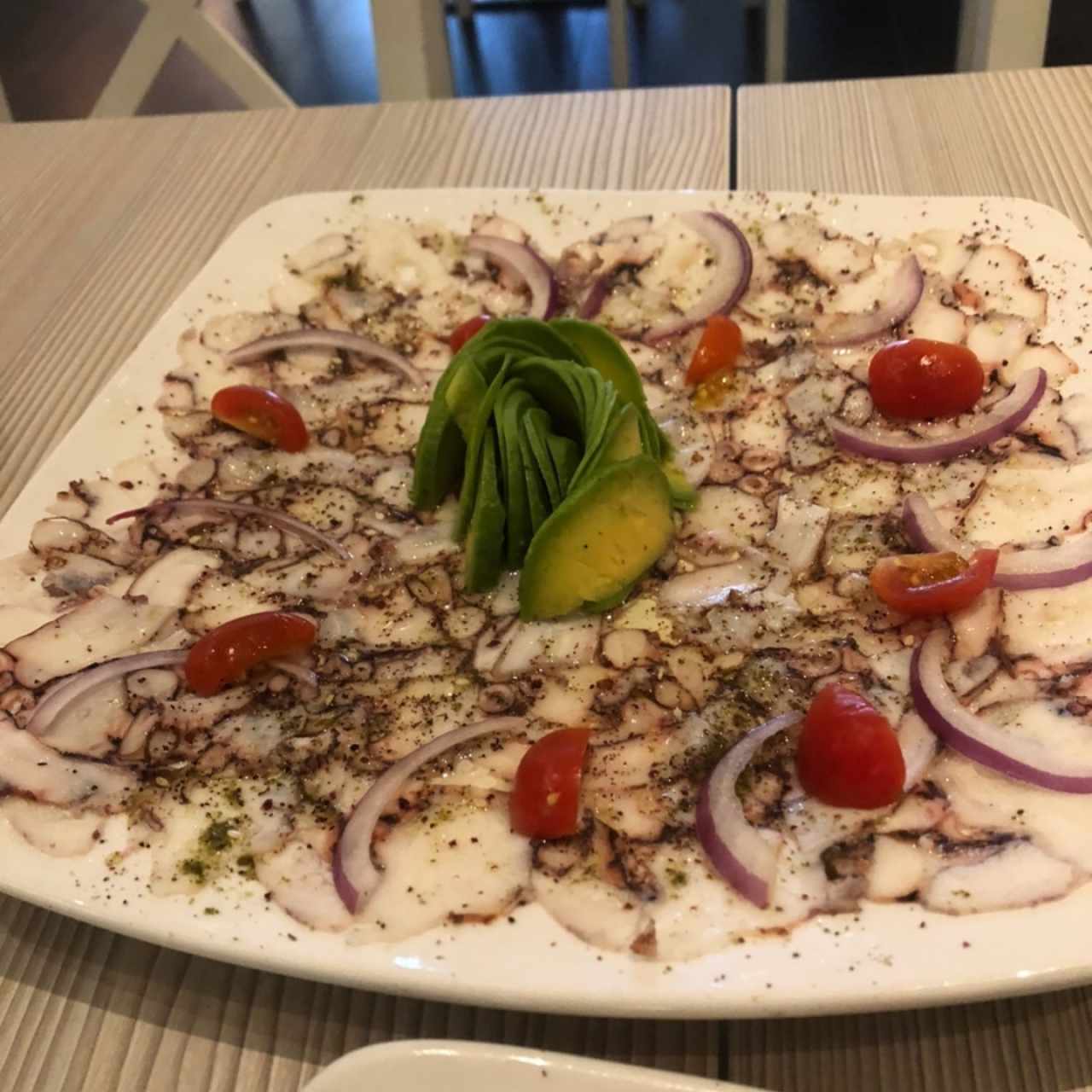 Carpaccios - Carpaccio de Pulpo