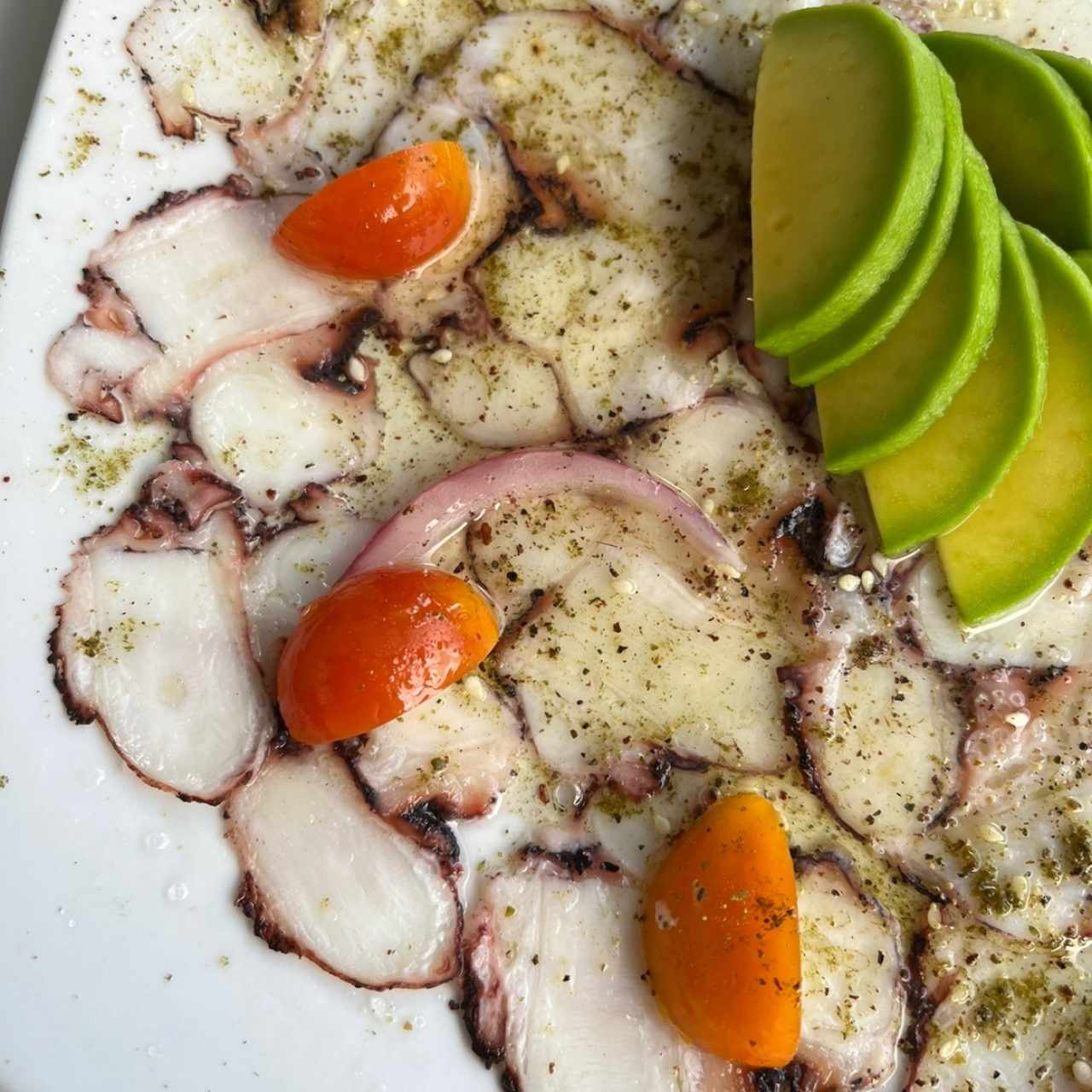 Carpaccios - Carpaccio de Pulpo