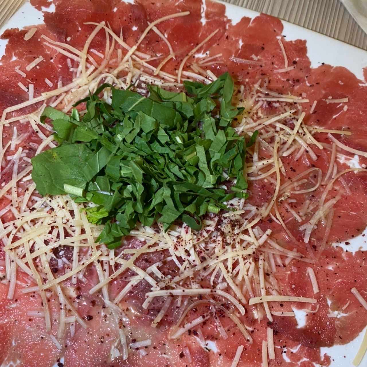 Carpaccios - Carpaccio de Res