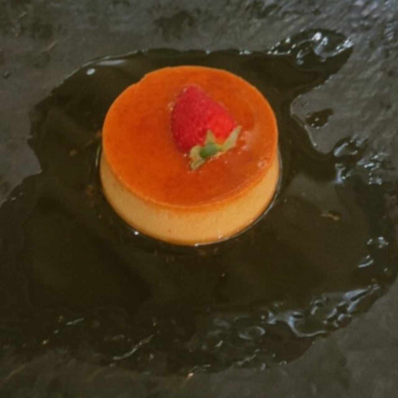 Flan de la casa