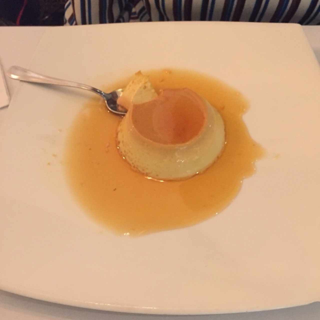 Flan de la casa