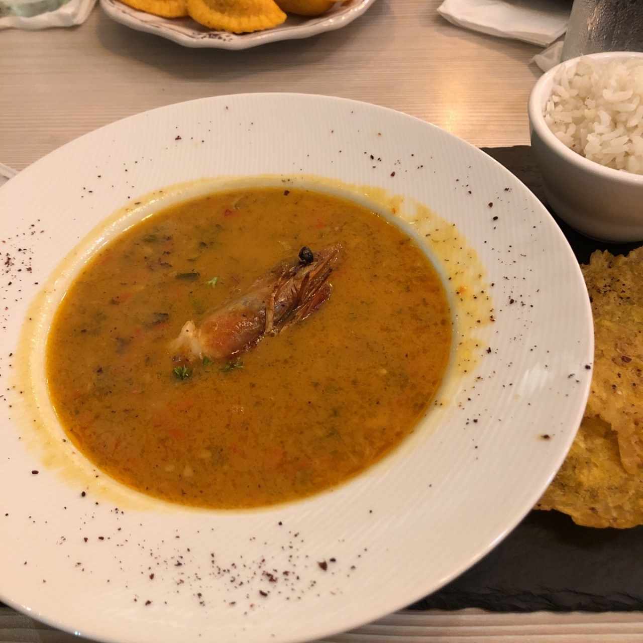 Sopa de mariscos 