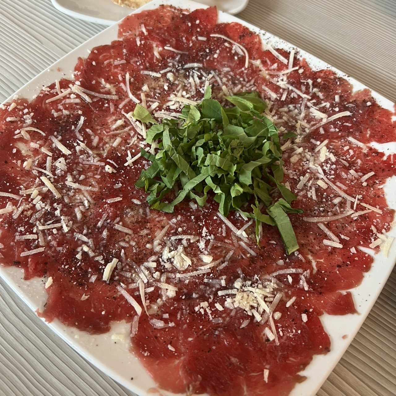 Carpaccio de Res