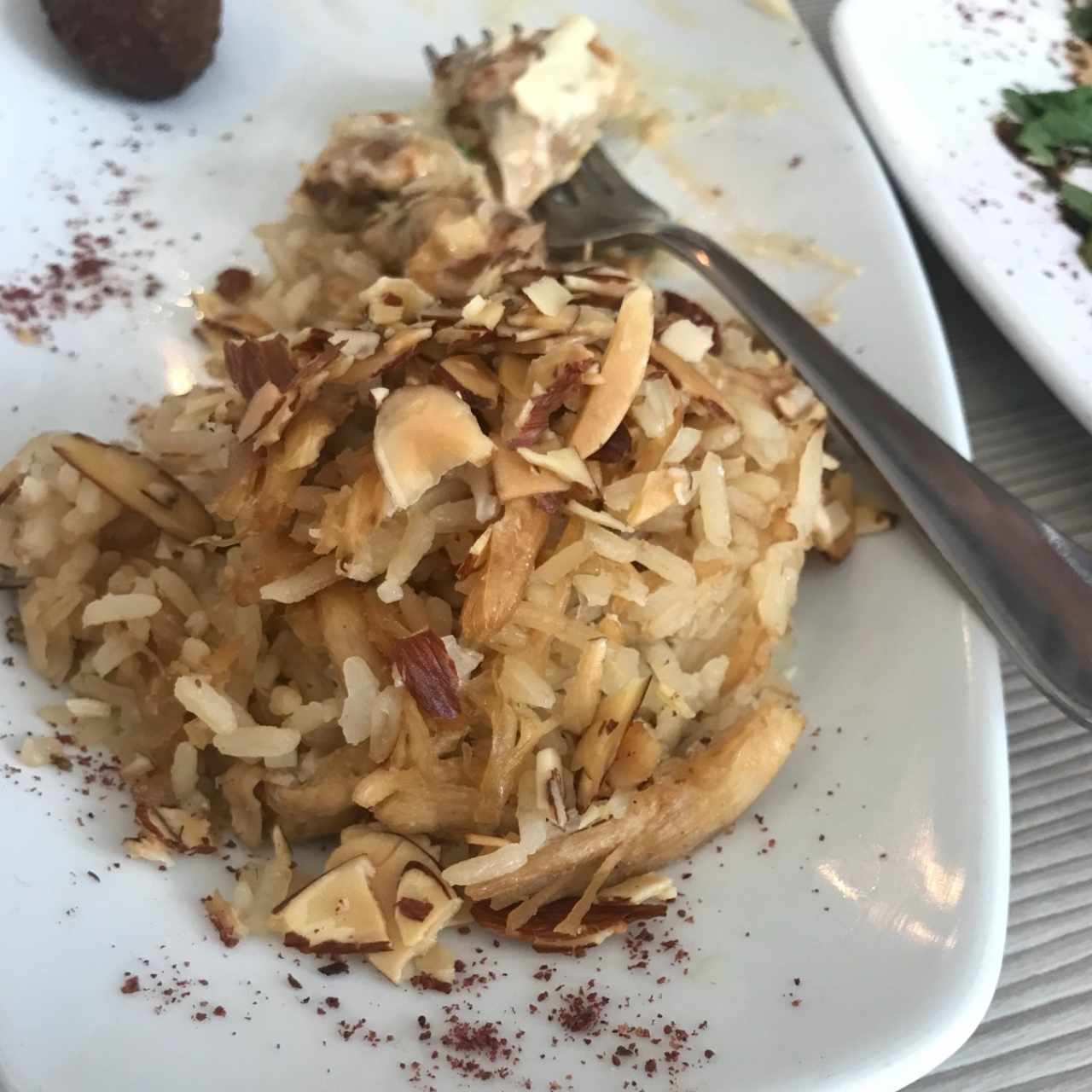 arroz de almendra