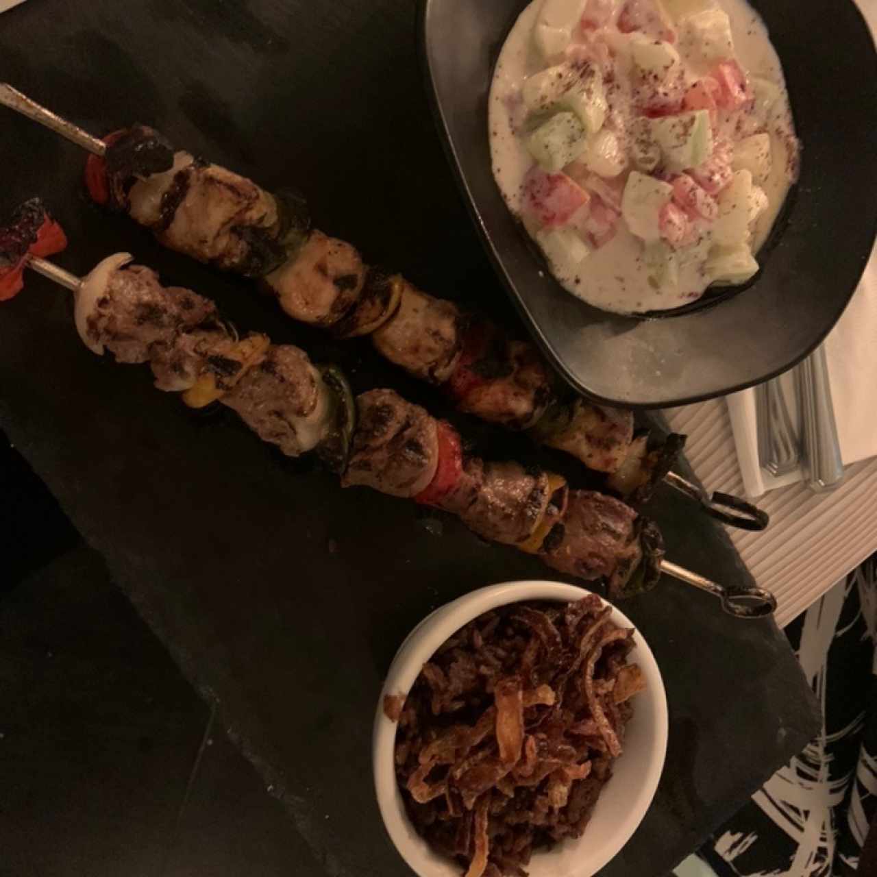 Shish Kebab de carne