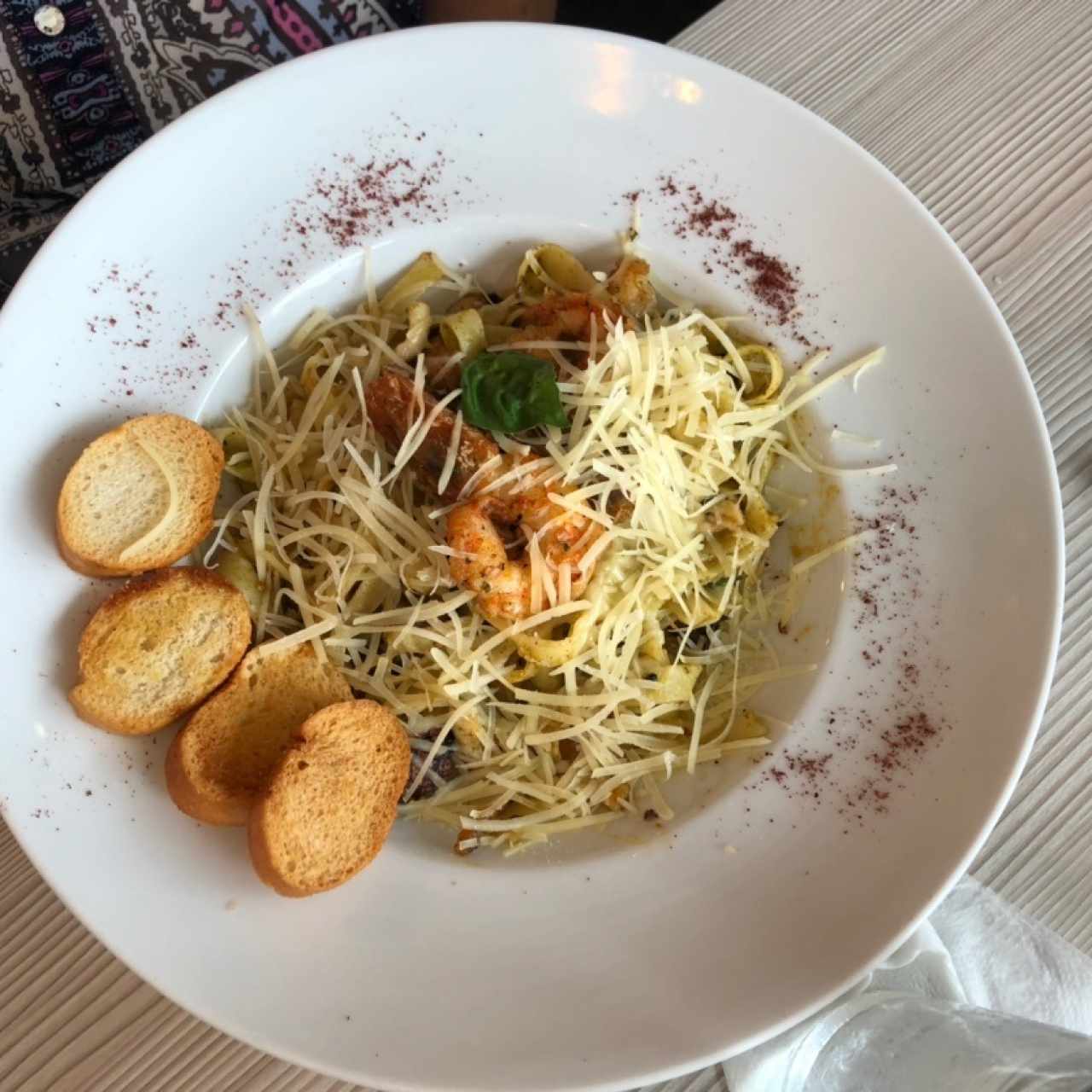 spaguetti c mariscos