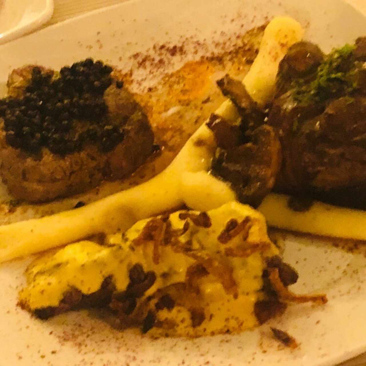 Steak (350 gr) Trío