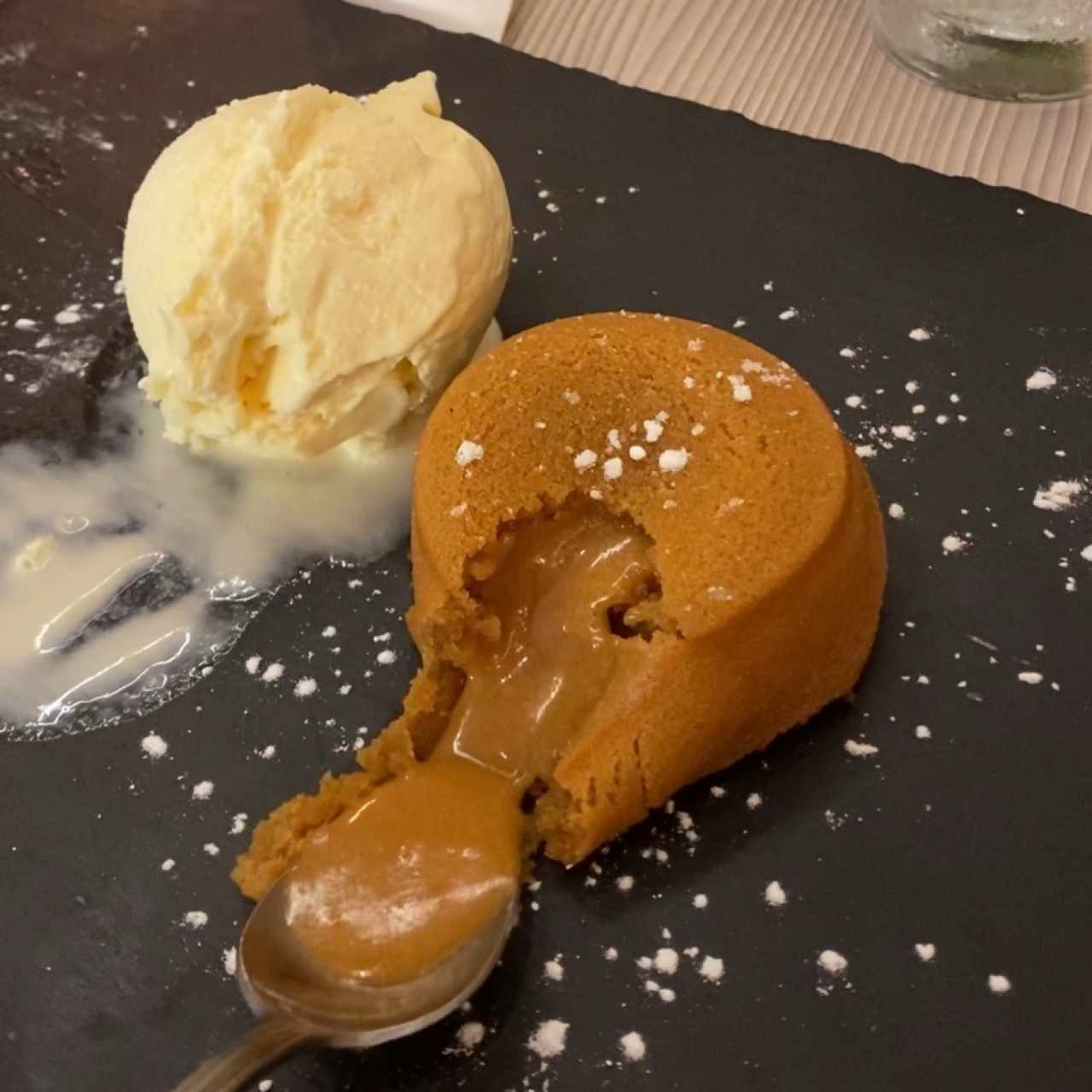 Volcan de Dulce de leche