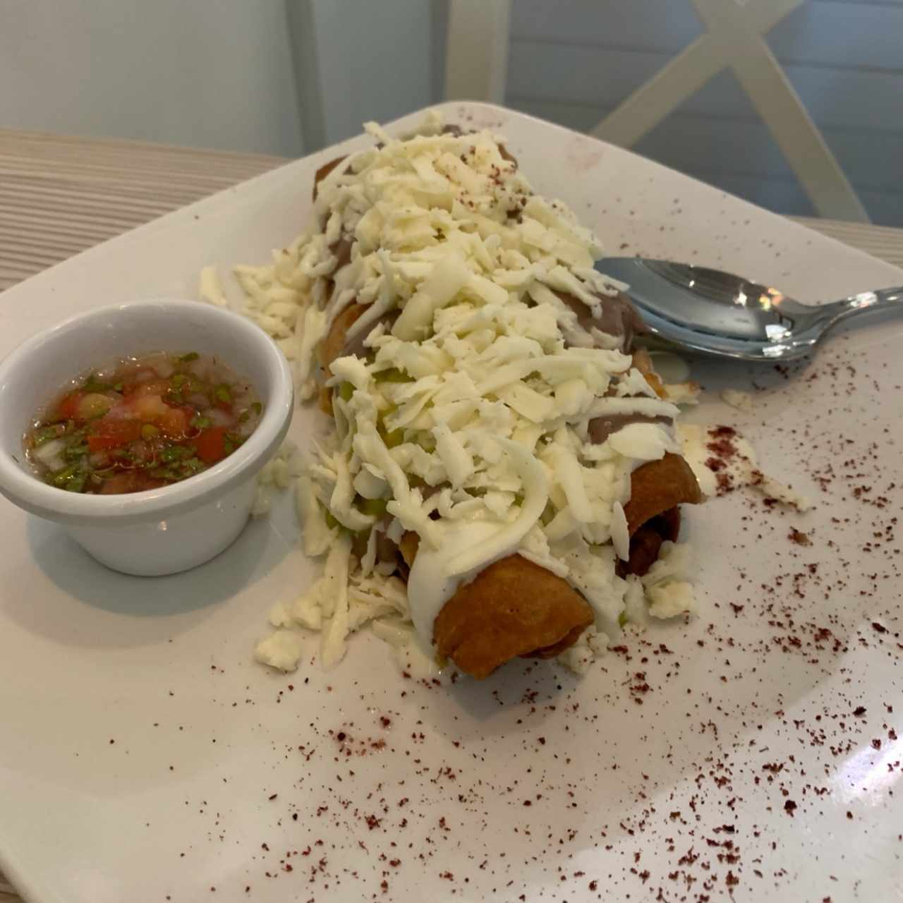 Taquitos de pollo