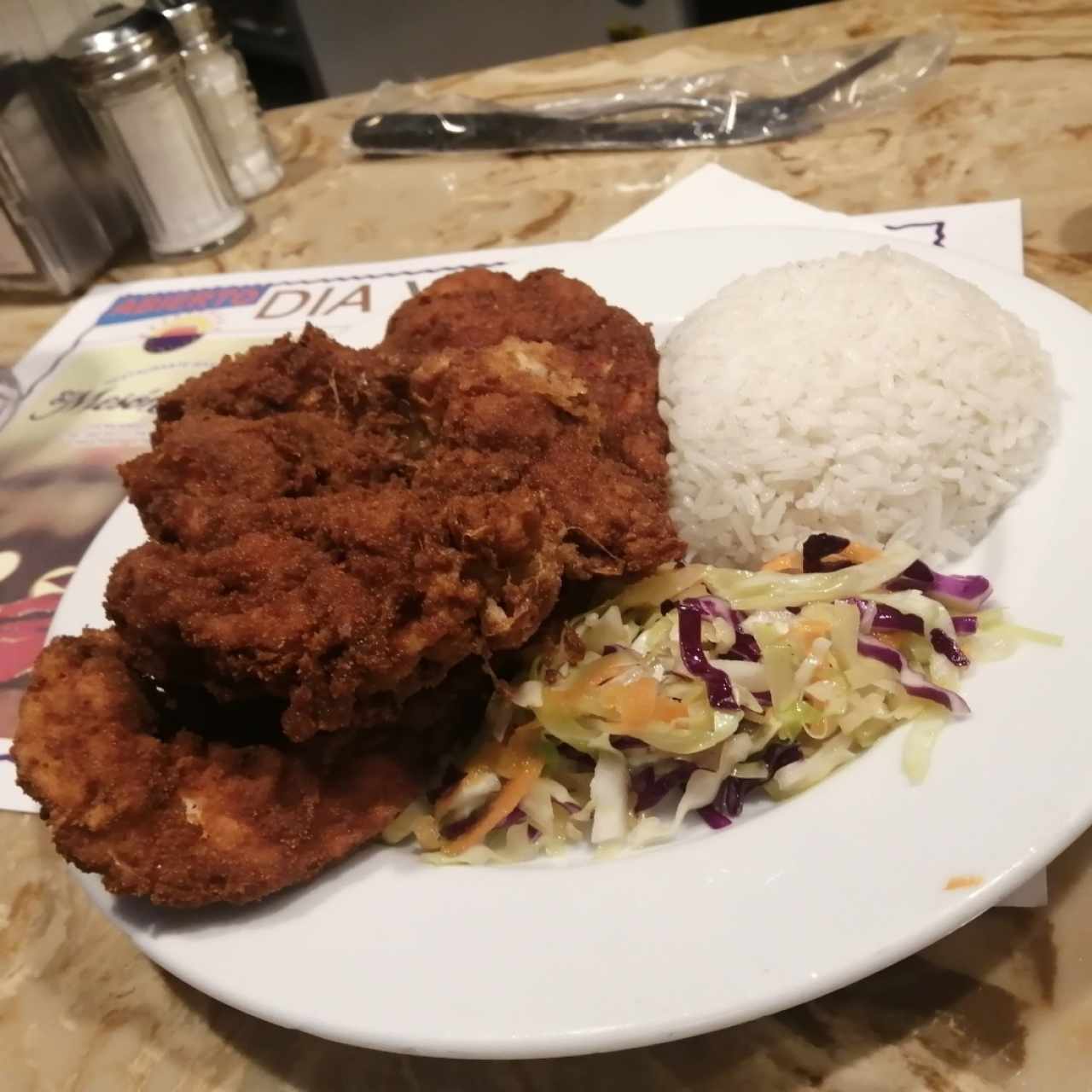 Pollo apanado