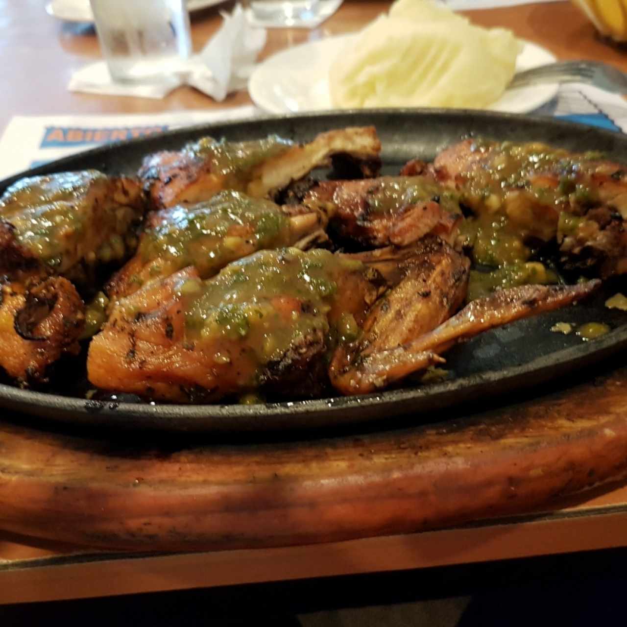 pollo brazeado