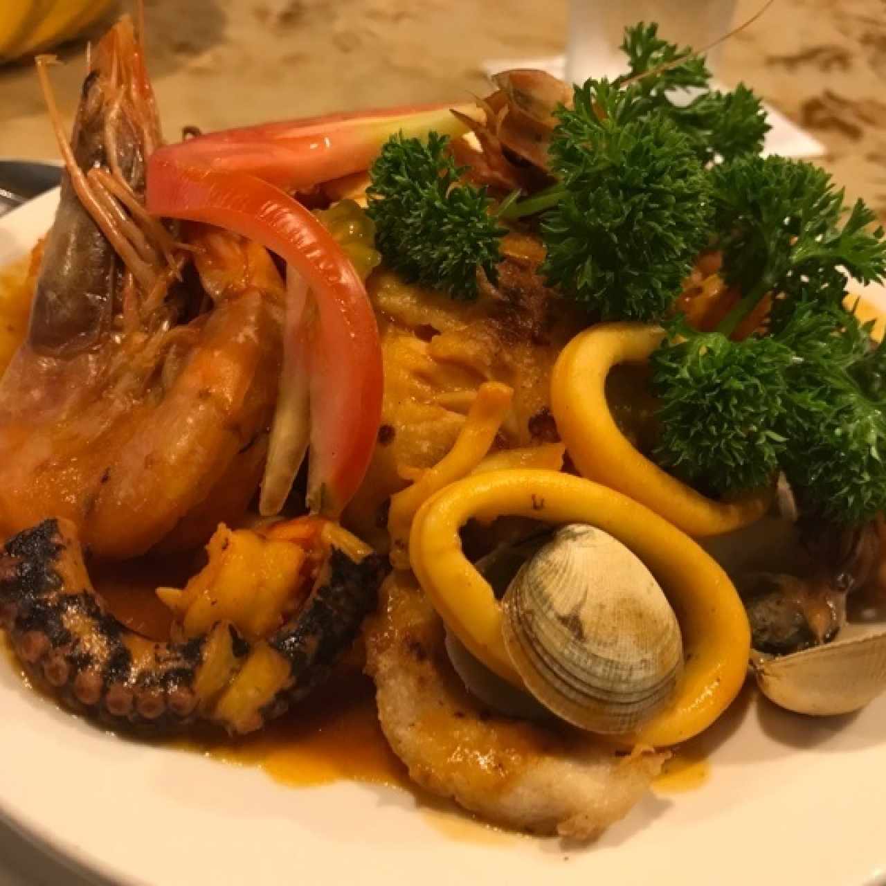 Cazuela de Mariscos