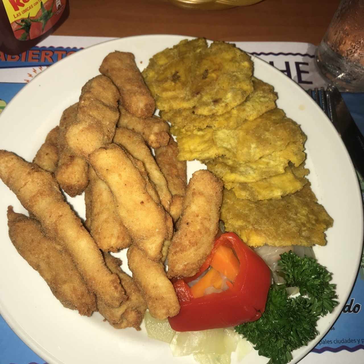 deditos de corvina con patacones 