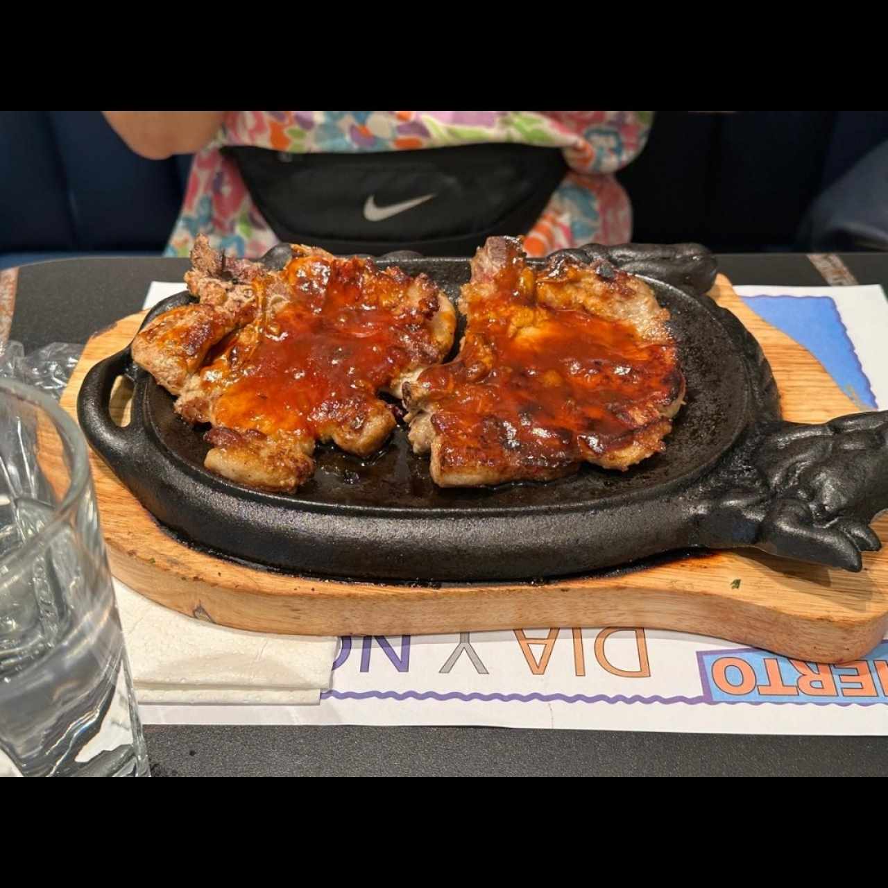 Chuleta de Cerdo al Carbon fresca