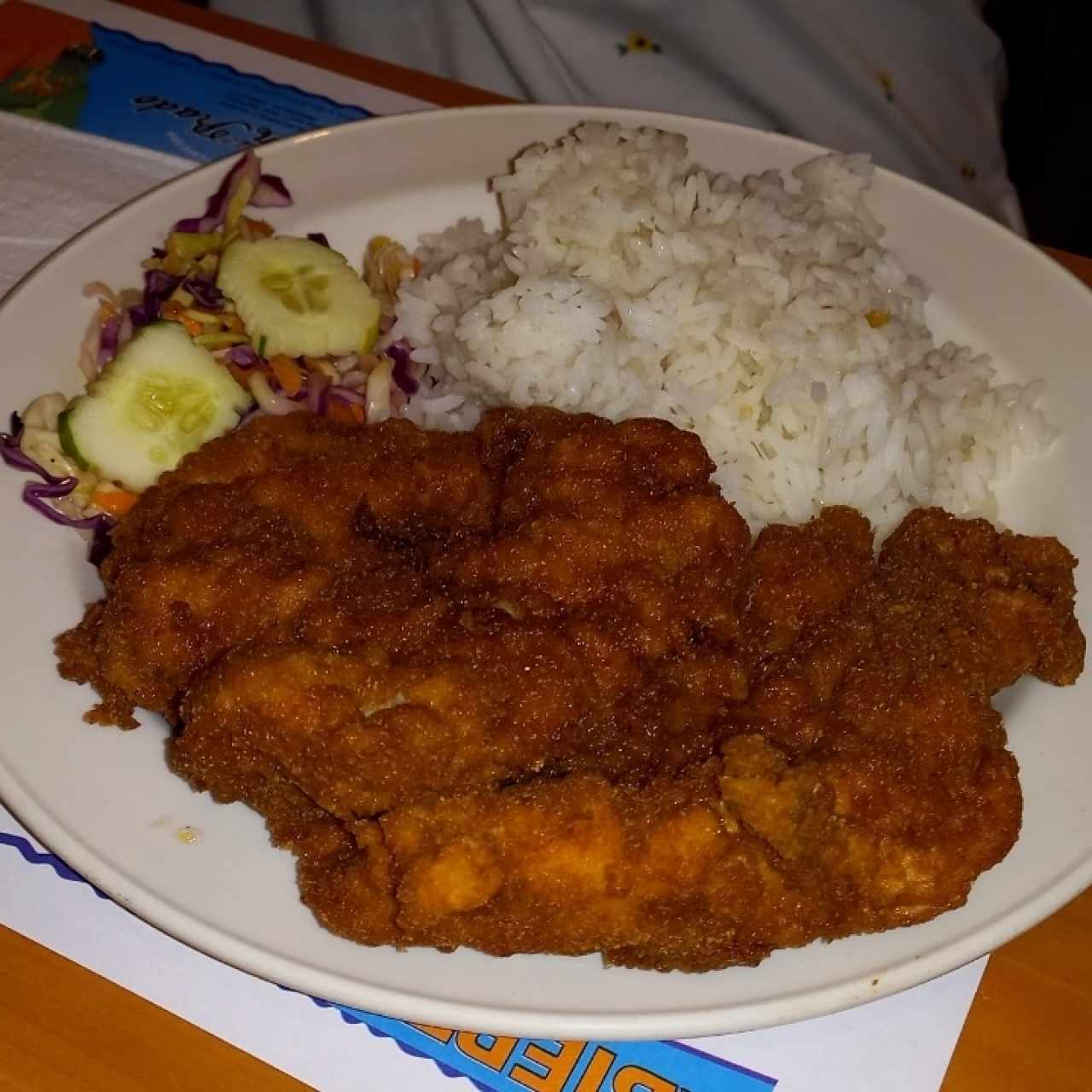 Milanesa de pollo....