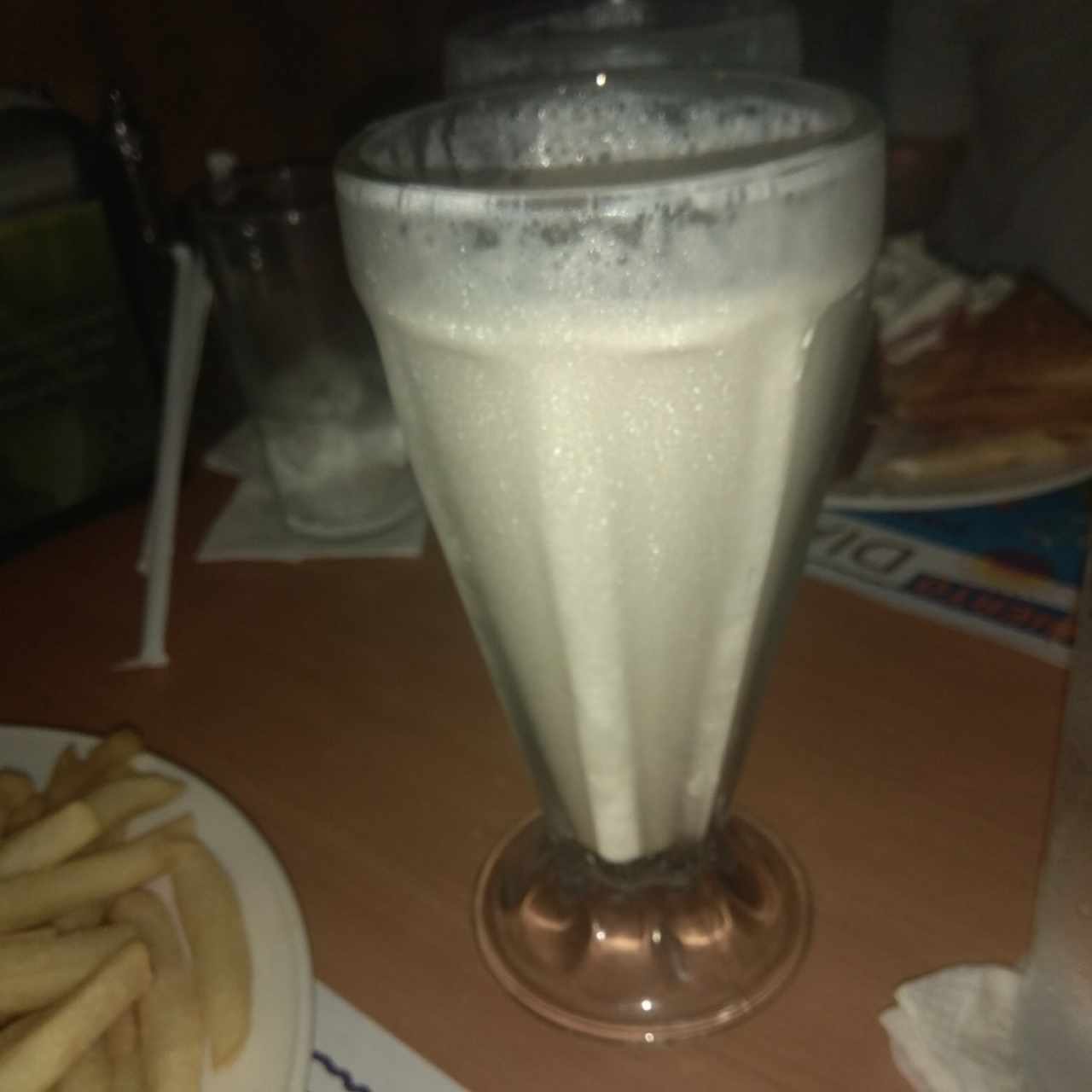 batido de vainilla