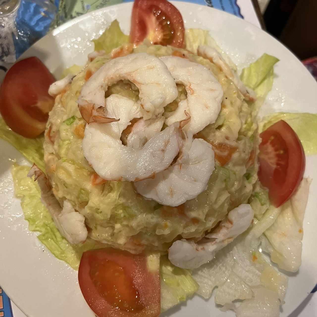 Ensalada de Langostinos