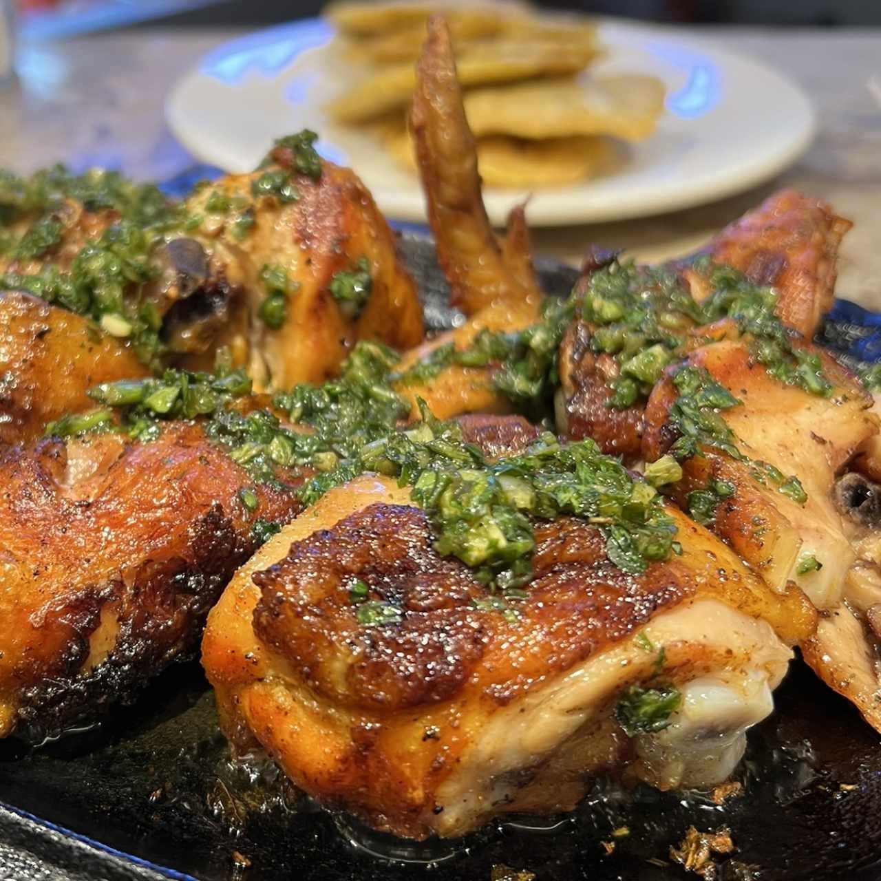 Medio Pollo al Carbón