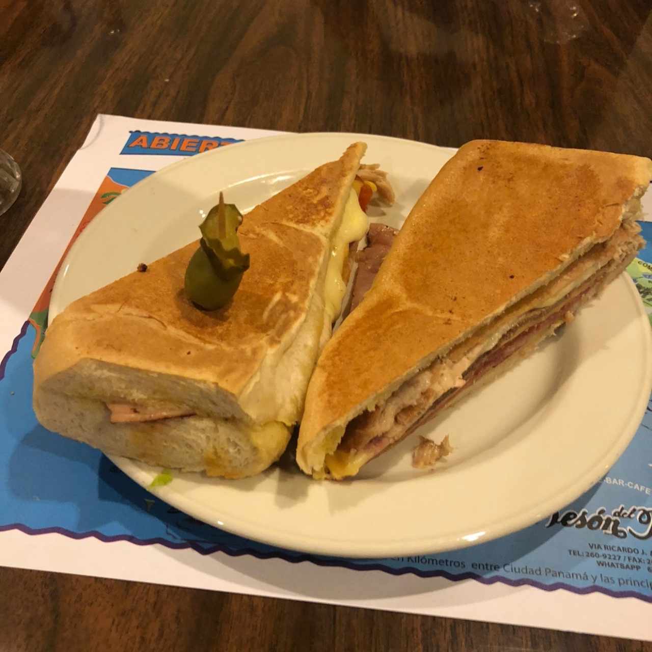 Emparedado cubano