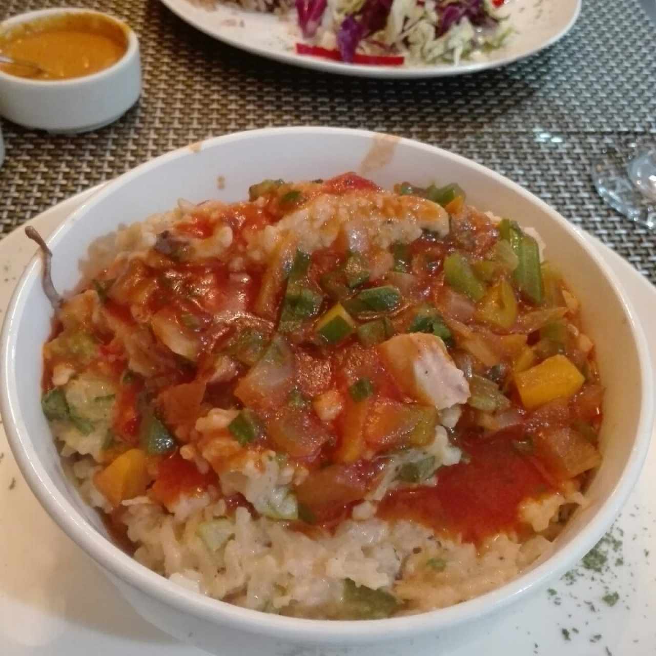 guacho de mariscos grande