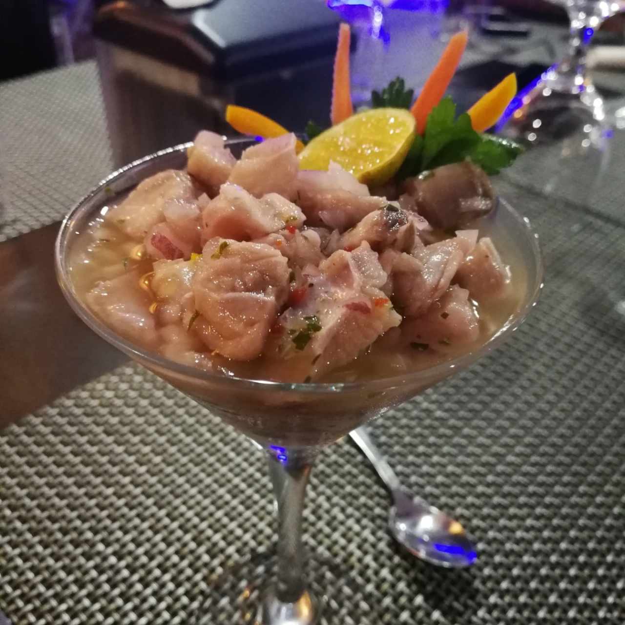 Ceviche de corvina! 