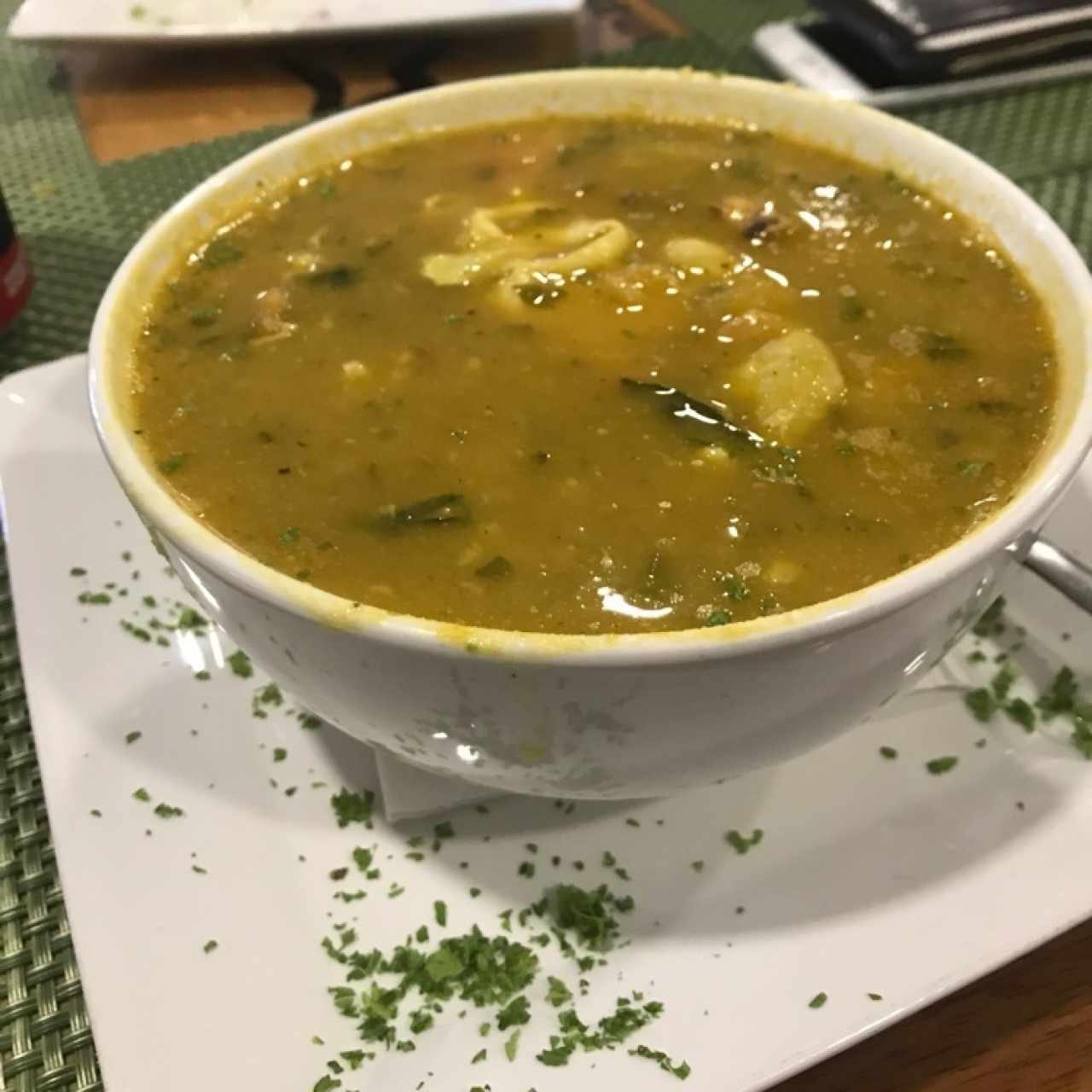 caldillo de mariscos