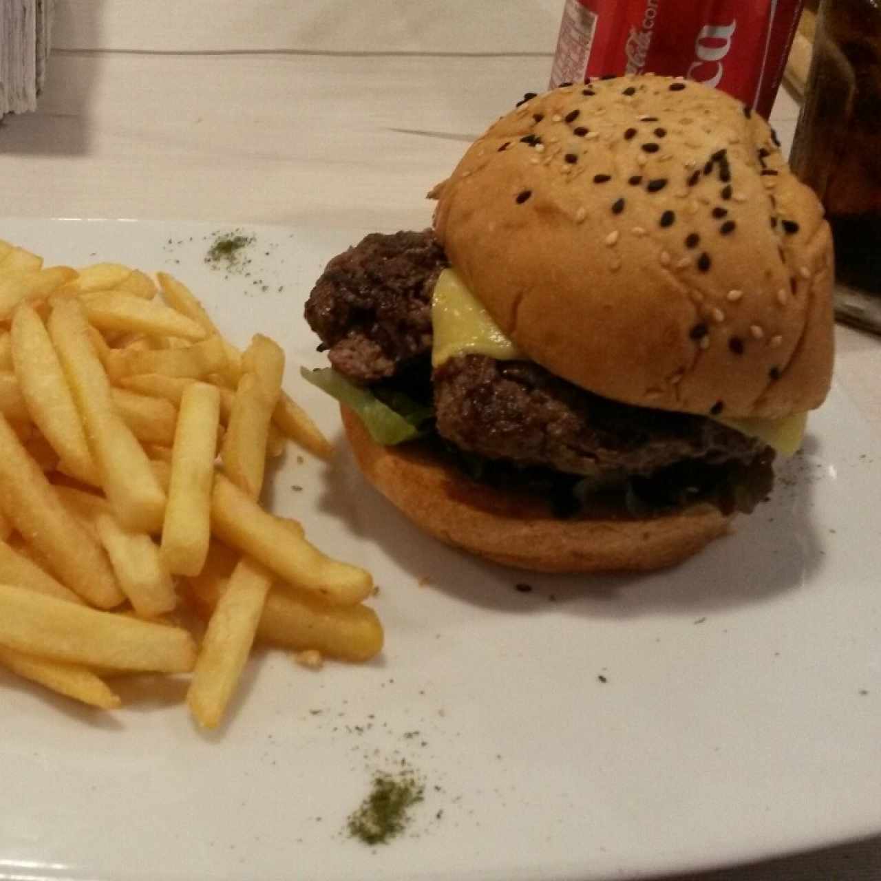 Hamburguesa Angus sencilla