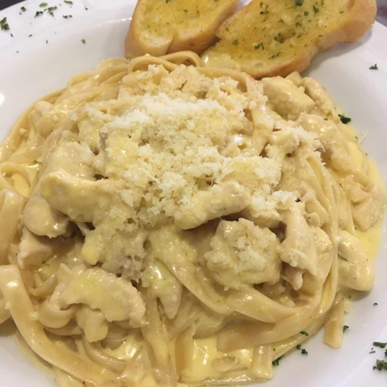 Pasta salsa alfredo