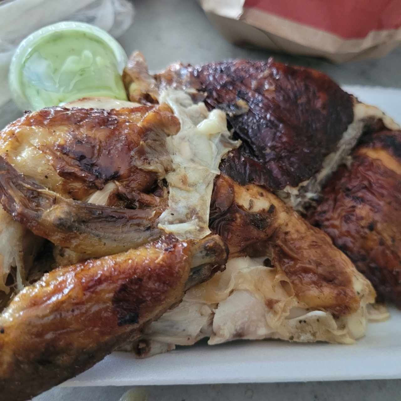 Platos - 1/2 de Pollo