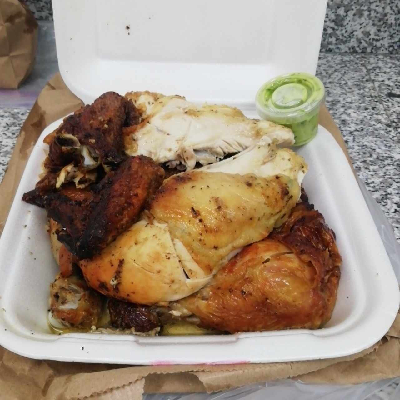 Pollo asado 