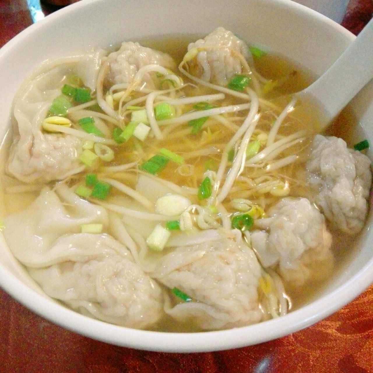 sopa de wanton