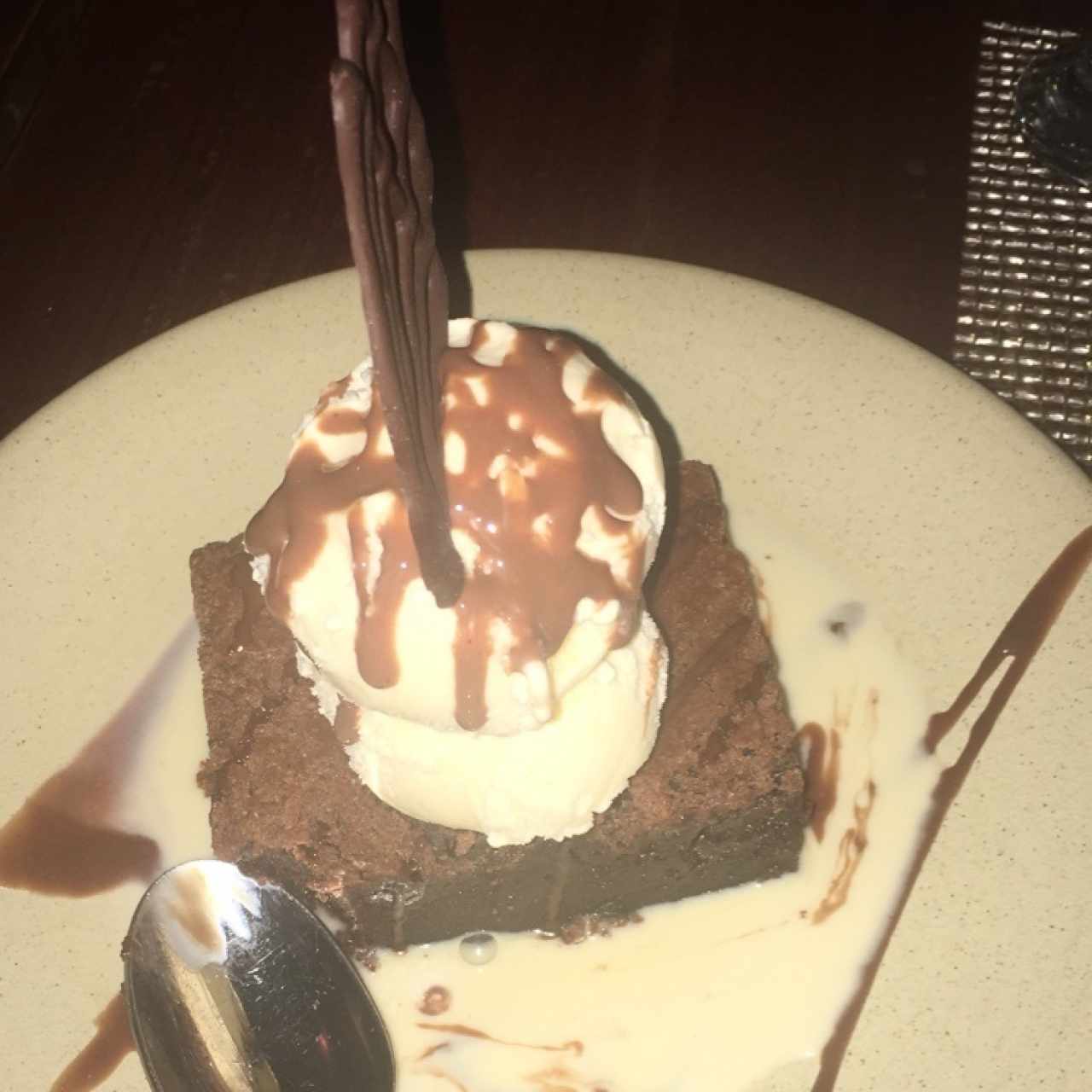 ice cream brownie 