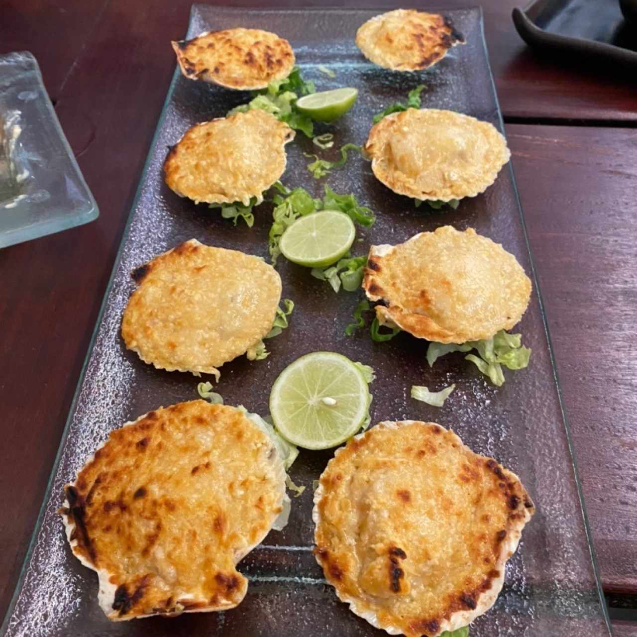 Conchuelas gratinadas