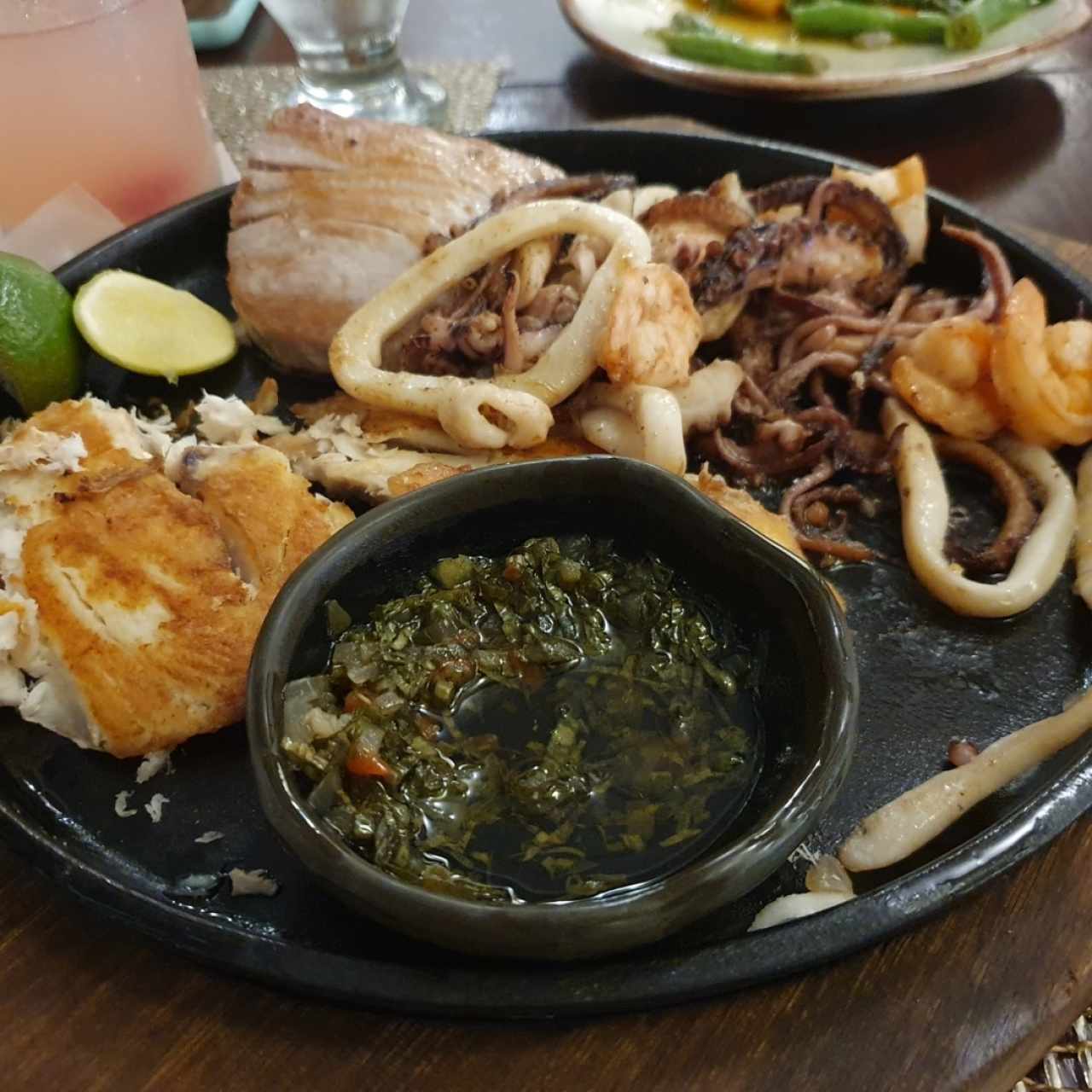 parrillada marina