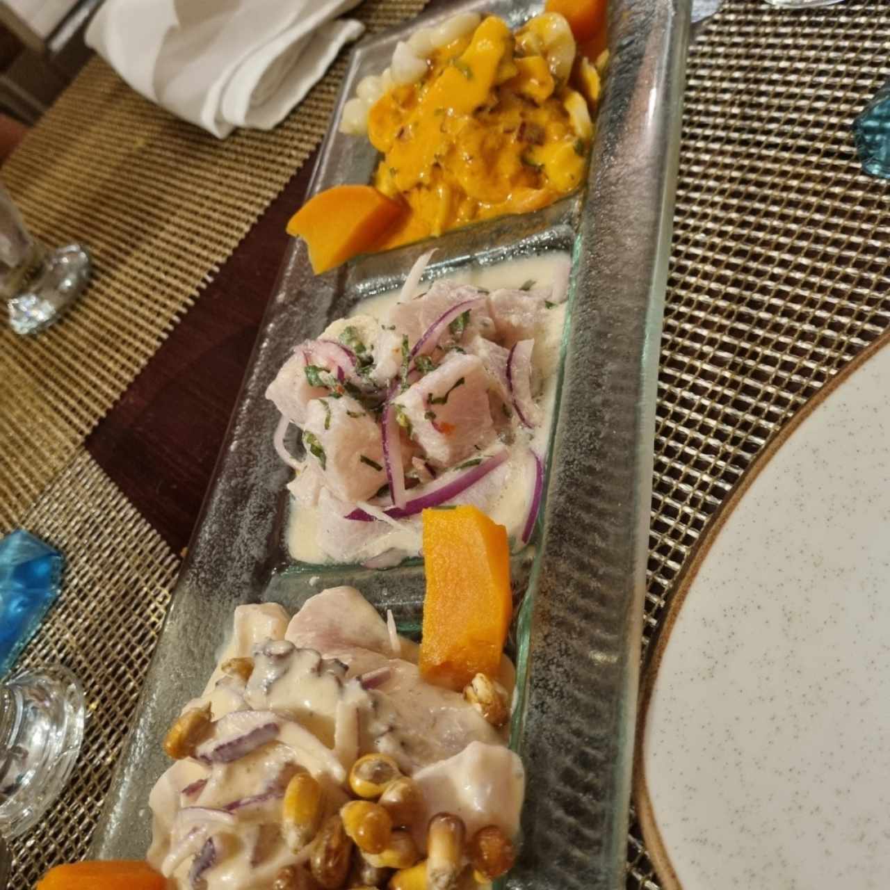 CEVICHE TRES AJÍES