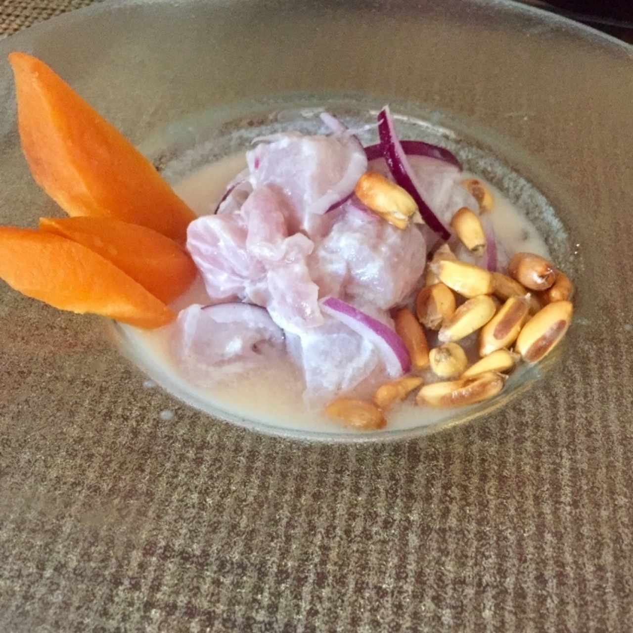 ceviche de pescado 