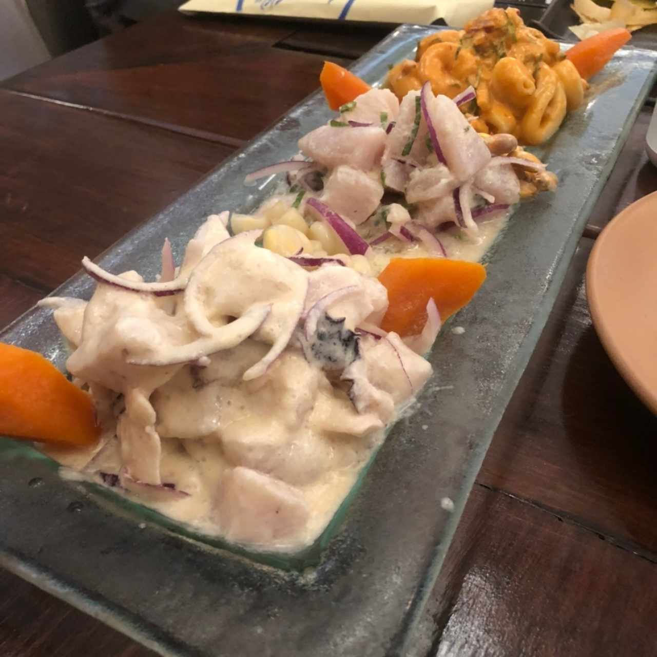 Cebiche a los tres ajies