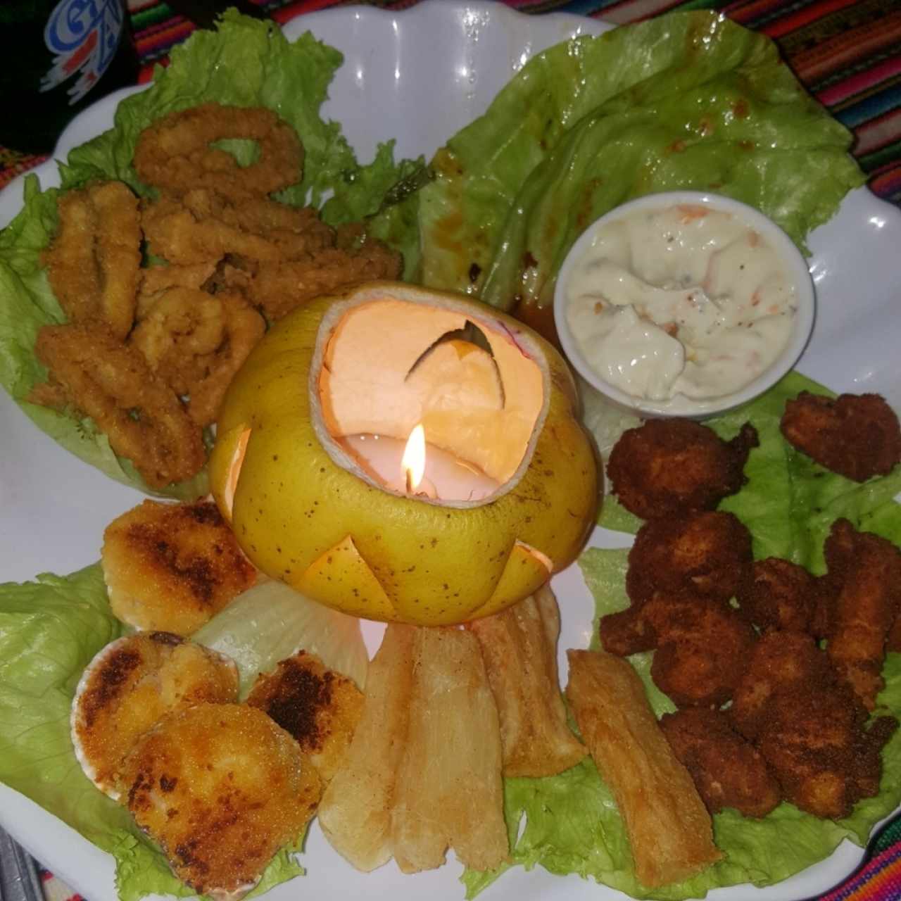 jalea de mariscos