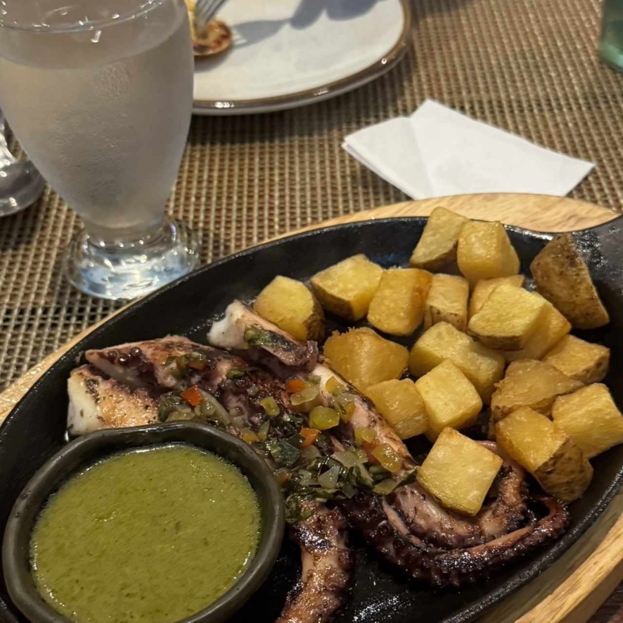 Pulpo a la parrilla