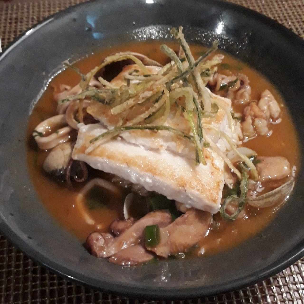 pescado en parihuela