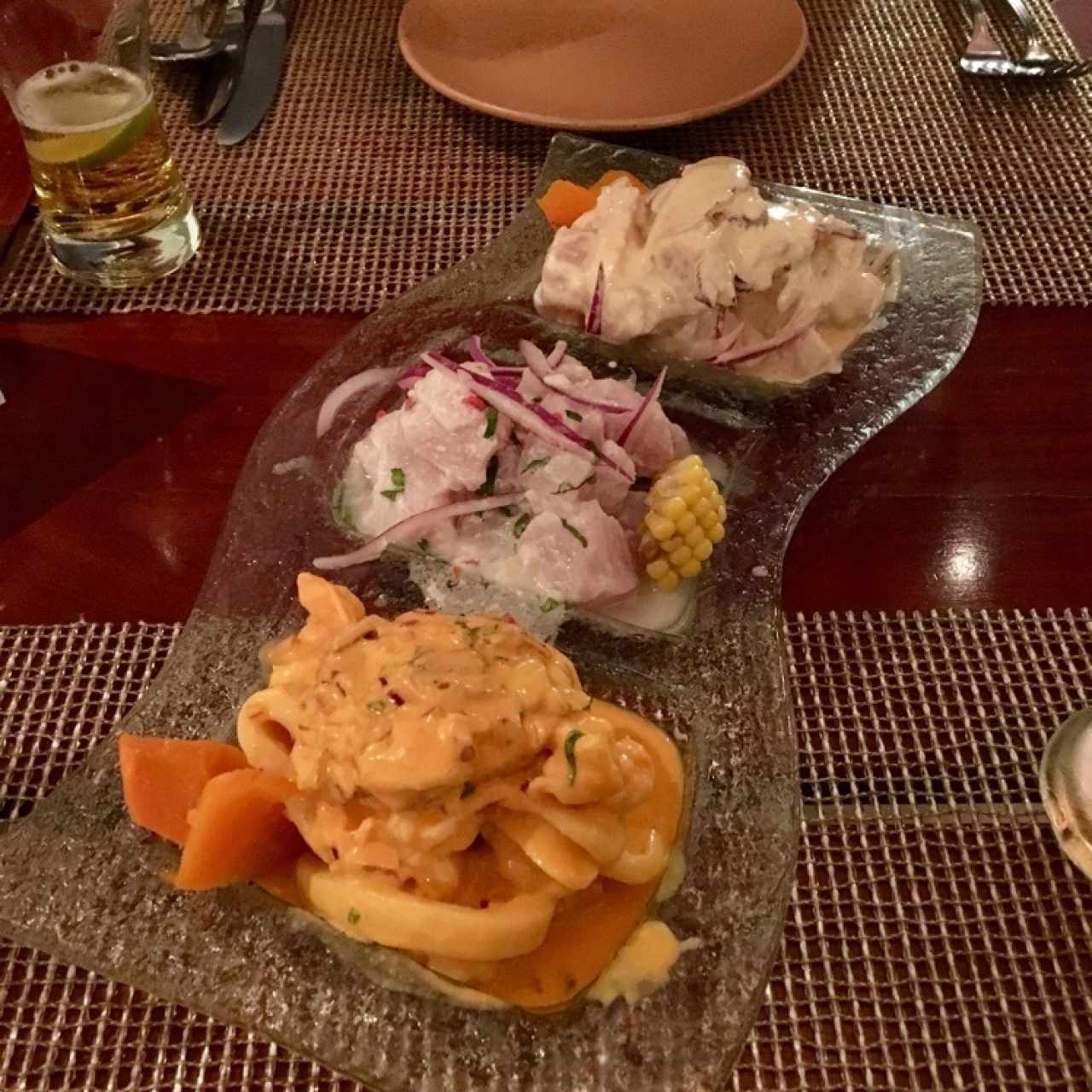 3 ceviches